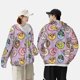 thumbnail image 4 of Fotbe Cute Donuts Chaqueta con Protección Solar UPF 50+ para Hombre y Mujer, Camisa con Capucha y Bolsillos-Medium, 4 of 7