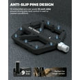 thumbnail image 5 of VICTGOAL Nylon Bicycle Pedals 9/16 DU Bearings Non-Slip Flat Platform Ultralight for MTB Road Bike Cycling Parts, 5 of 10