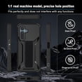 thumbnail image 3 of for Solana Seeker Case Compatible for Saga 2 Solana Mobile Seeker Phone Case Cover [with Tempered Glass Screen Protector][ 2MM Silicone + PC Hard Back Panel][Hand Bracket] Black, 3 of 4