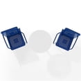 thumbnail image 6 of Crosley Furniture Bates 3 Piece Outdoor Metal Bistro Set in Navy, 6 of 13