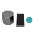 thumbnail image 2 of Billiard Chalk Container,  Billiard Chalk Box Octagonal Chalk Case With Silent Fixed Clip Cue Tips Cue Sticks & Accessories, 2 of 8