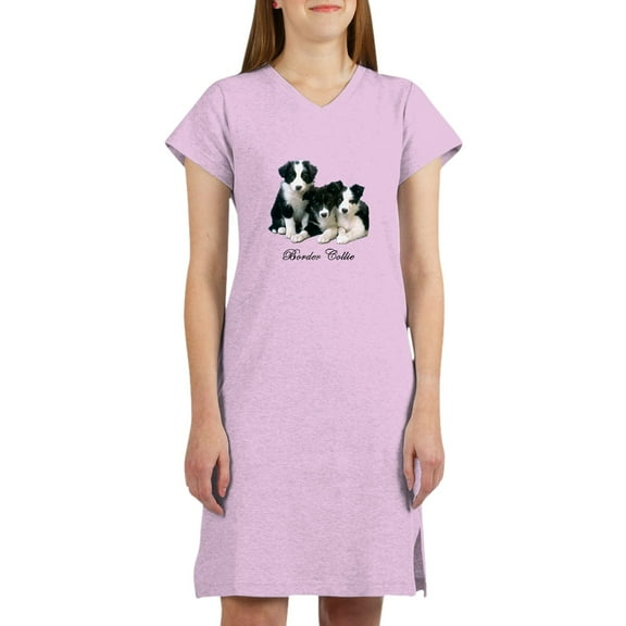CafePress - Border Collie Puppies - Women's Nightshirt