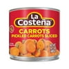 La Costena Pickled Sliced Carrots, 14.1 Oz