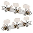 thumbnail image 3 of relayinert Guitar Tuners Tune Knobs Portable String Variator Solid Color Machine Heads Three-triplet Tuning Key Pegs for Acoustic Guitars, 3 of 6