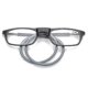thumbnail image 4 of Reading Glasses High-grade Tr Magnetic Absorption Hanging Neck Funky Readers Glasses, 4 of 5