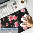 thumbnail image 4 of Long Mouse Pads for Desk,Pioneer Flower Floral Print Pattern Desk Mats on Top Of Desks, Desk Mouse Pad Extra Large with 3mm Non-Slip Base and Stitched Edge for Gaming,Office,Work,Home 31.5"x11.8", 4 of 6