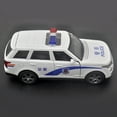thumbnail image 3 of 1:32 scale applies to Land Rover Range Rover police car model die-cast metal boys' toy car gift children's birthday gift collection series, 3 of 10