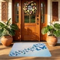 thumbnail image 6 of Tuvgenk Non Skid Welcome Mats for Front Door Outdoor indoor Summer Entryway Rugs Washable Butterfly Cute Heavy Duty Doormats for Outside Entry, 6 of 8