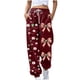 thumbnail image 2 of Pincandy Women's St. Patrick's Day Pants - Printed, Elastic Waist with Tie & Pockets, Cuffed Leg for Holiday & Daily Wear, 2 of 5
