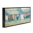 thumbnail image 2 of Stupell Industries Farmhouse Laundry By The Sea Black Framed Giclee Art, 24 x 10, by Charlene Olson, 2 of 8