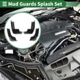 thumbnail image 2 of Guardabarros Unique Bargains para Nissan Sylphy 2012-2019 con accesorios de montaje, 2 of 6
