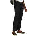 thumbnail image 2 of Asquith & Fox - Pantalones chinos casuales Modelo Classic para hombre caballero (Negro), 2 of 4