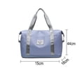 thumbnail image 2 of Travel Gym Duffel Bag - Weekender Bags for Women, Tote Overnight Bag, Sports Shoulder Hospital Bag, 2 of 5