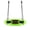 Green, variant on 40 Inch Tree Swing Flying Saucer, Heavy Duty Outdoor Swing Set for Kids, 700 lbs Capacity, Adjustable Height 40-63", Green/Purple/Pink