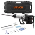 thumbnail image 1 of Martillo demoledor electrico VEVOR de 3000 W y 1700 BPM con cincel, 1 of 9