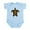 Sky Blue, variant on CafePress - Samoa Turtle Infant Bodysuit - Baby Light Bodysuit, Size Newborn - 24 Months