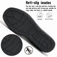 thumbnail image 5 of Knivor Slip On Casual Sneakers for Women Elastic Crisscross Strap Low Top Fashion Sneakers Non Slip Flat Lightweight Retro Walking Casual Shoes, 5 of 9