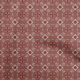 thumbnail image 1 of oneOone Cotton Poplin Red Fabric Asian Block Sewing Craft Projects Fabric Prints By Yard 56 Inch Wide, 1 of 4