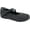Black Textile, variant on Adult Womens Rainbow Mary Jane Flats