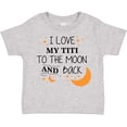 thumbnail image 3 of Inktastic I Love My Titi to the Moon and Back Boys or Girls Toddler T-Shirt, 3 of 5