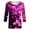 Hot Pink, variant on Women Y2K Off Shoulder Tees Slim Fit Button Down Blouses for Women Casual Womens Shirts Loose Fit
