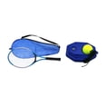 thumbnail image 2 of Lipstore Tennis Racket Tennis Training Ball with String Tennis Training Equipment Kids Blue, 2 of 8