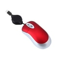thumbnail image 1 of WINDLAND Corded Mouse USB C Retractable Cable Small Mouse 1000DPI Optical Basic Mouse Travel Mouse USB C Mouse Corded-red-, 1 of 10