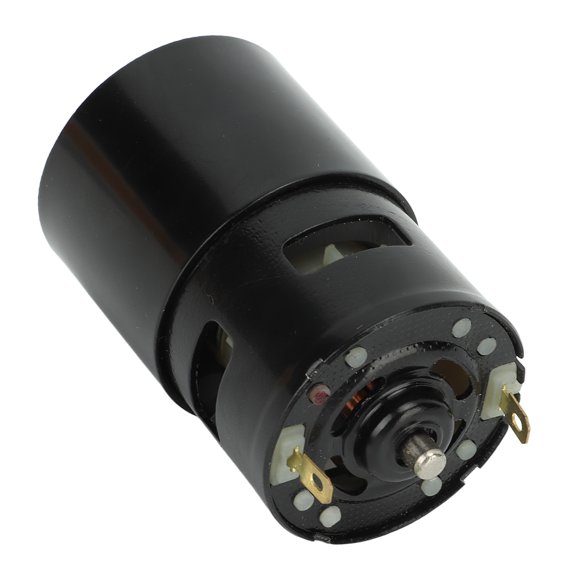 Motor Eléctrico De CC, 1,2 A, Corriente Sin Carga, Bobina De Cobre Rojo, Motor De CC De Alta Torsión, 12 V, 12000 RPM, Rendimiento Confiable Para Transmisión Mecánica