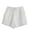 *White, variant on ClodeEU Women's Elastic Waist Shorts,Lightweight Casual Solid Loungewear Shorts with Pockets Army Green,Women's Plus L