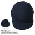thumbnail image 5 of iHPH7 Warm Hats for Women Beanie with Brim Visor Hats for Women Painters Hat Ladies Caps, Navy A, 5 of 6