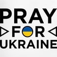 thumbnail image 3 of CafePress - Pray For Ukraine Women's Light Pajamas - Women's Short Sleeve Print T-Shirt and Pants Light Cotton Pajama Set, 3 of 7