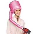 thumbnail image 1 of Accesorio De Capó De Secador De Pelo Portátil De Seguridad Para Peinar El Cabello - Rosa Profundo, 1 of 5