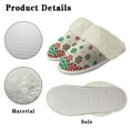 thumbnail image 4 of Psesaysky Warm and Comfortable Candy Slippers Cotton Slippers with Fur Edges for Women Girls Indoor and Outdoor Fuzzy House Shoes, 4 of 8