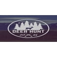 thumbnail image 4 of Hunting Piggy Bank, Deer Hunt Emblem Design Pines with Antler Silhouette Snowy Mountains, Ceramic Coin Bank Money Box for Cash Saving, 3.6" X 3.2", Brown Blue and White, by Ambesonne, 4 of 4