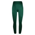 thumbnail image 3 of LYEAA Womens Leggings High Waist Butt Lifting Pants Ankle Length Workout Elastic Yoga Pants Stretch Shapewear Running Tight-fitting Casual Soft Pants Breathable Lightweight Pants Green XL, 3 of 3