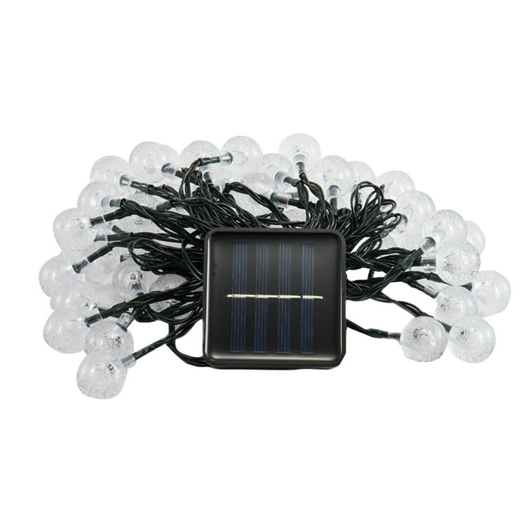 SHENGXINY Gardening Supplies NEW 2023 Clearance Outdoor Solar Bulb Light  Garden Garden Decoration Light 1.80Cm7.5M 50Led 