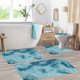 thumbnail image 4 of Uuiauoio Solid Color Bath Mats 4 Set,Bathroom Rugs,Toilet Mats Universal,Soft and Comfortable,Water Absorption,Non-Slip Thick Washable,Easier to Dry(15.7x31.5in,15.7x23.6in,15.7x19.6in,15.7x14.9in), 4 of 7