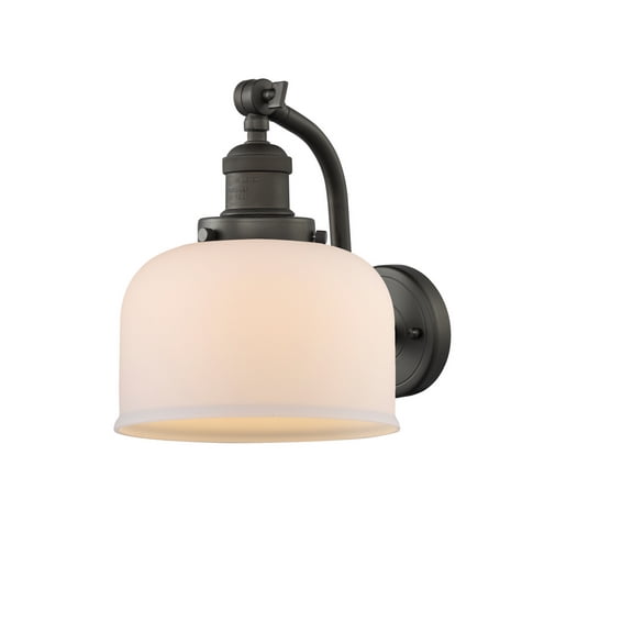 Innovations 515-1W-OB-G71-LED Large Bell 1 Light Sconce part of the Franklin Restoration Collection, Oil Rubbed Bronze