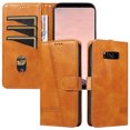 thumbnail image 1 of Phone Case for Samsung Galaxy S8 Magnetic PU Leather Card Slots Durable Wallet Cover, 1 of 5