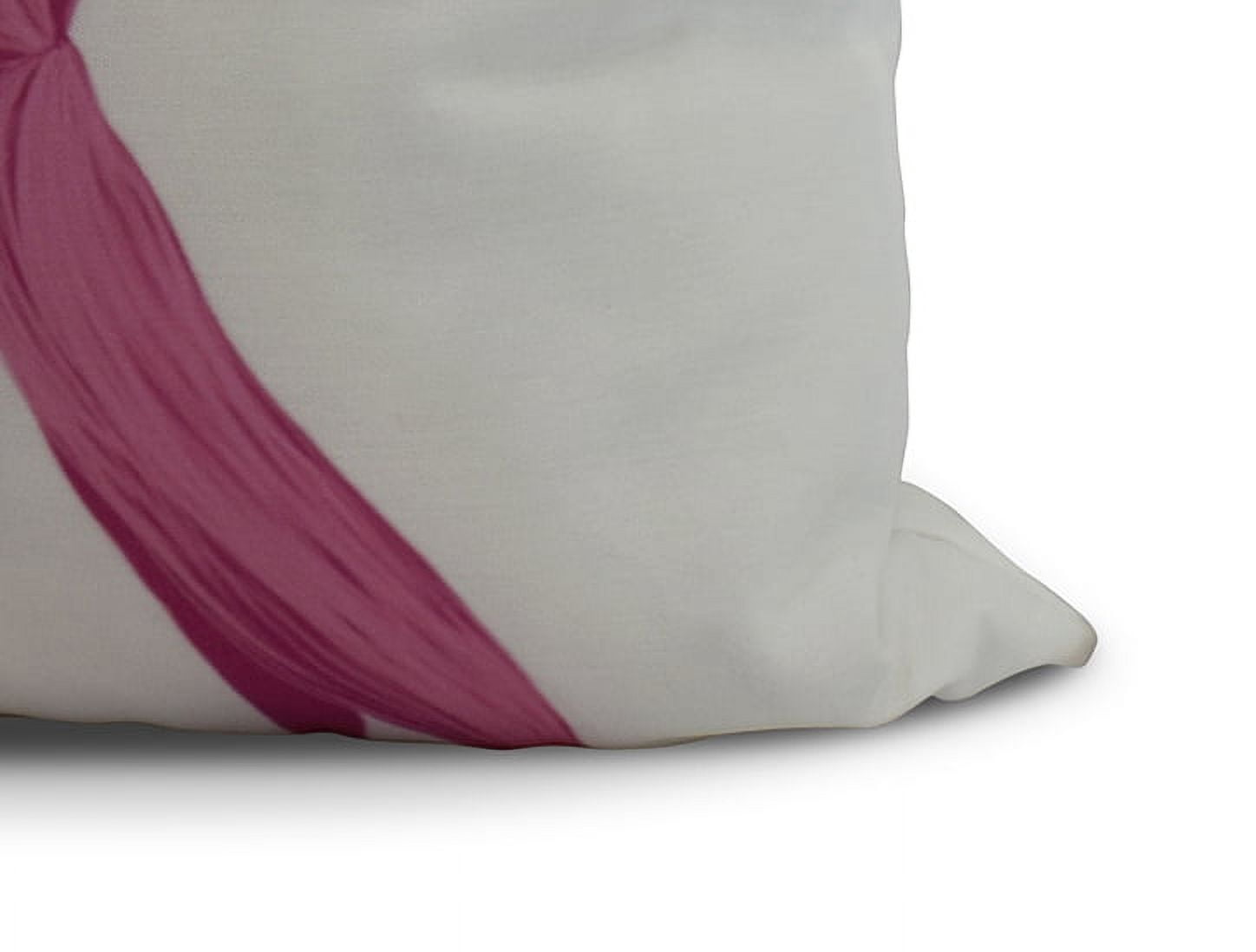 Simply Daisy, 16 x 16Inch, Hojaver, Floral Print Pillow, Pink