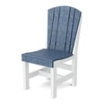 thumbnail image 3 of Wildridge Heritage 5-Piece 44"x44" Dining Set, Patriot Blue and White - Outdoor Weather Resistant Recycled Plastic Furniture for Patio, 3 of 5