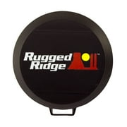 Rugged Ridge 15210.52 Light Cover, HID, 5 Inch, Black