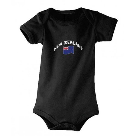 

Supportershop SUP428 New-Zealand Baby Bodysuit Black - 18-23 Months