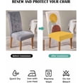 thumbnail image 4 of Dining Room Chair Covers Set of 4, Mid Century Boho Sun Abstract Geometric Stretch Kitchen Chair Cover, Minimalist Terracotta Aesthetic Removable Washable Chair Slipcovers for Hotel,Home,Party, 4 of 6