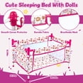 thumbnail image 5 of Chuvikid  Baby Doll Toy Set, Stroller Bed Highchair ,Convenient Handbag and Travel Storage Bag,Baby Doll Accessories Furniture Set for Girls Boys Gift Aged 3-12, 5 of 9