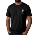 thumbnail image 5 of Leey-World Men's T Shirts Men's Henley Shirts Short Sleeve Texture Casual Button Henley Summer Classic Basic Tee Shirts(Black,L), 5 of 5