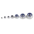 thumbnail image 2 of 100 Pcs, Écrou de Verrouillage M3, Acier Inoxydable SS304, nylon, 2 of 4