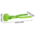 thumbnail image 3 of TIELUTT Pince à Boules de Neige Forme Intéressante Construction Durable Grand Enfant Activités Extérieures Pierre de Quartz Activités Extérieures pour Enfants pour Utilisation Extérieure Luge pour Tout-Petits et Adultes, 3 of 5