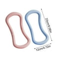 thumbnail image 3 of Yoga Ring under $5! kkbbma Yoga Ring Fitness Tool, Calf Support Leg Exercise, Shoulder Back Stretching Device, Posture Correction Aid, Home Workout Training Equipment, 3 of 6