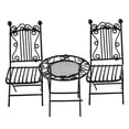 thumbnail image 3 of Muebles de Escritorio Hugo Modelo en miniatura 1:12 Negro, 3 of 7